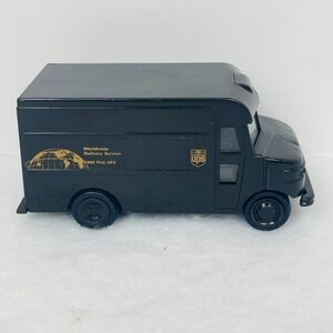 UPS Delivery Truck Toy Brown Worldwide Delivery Service Step Van Collectible